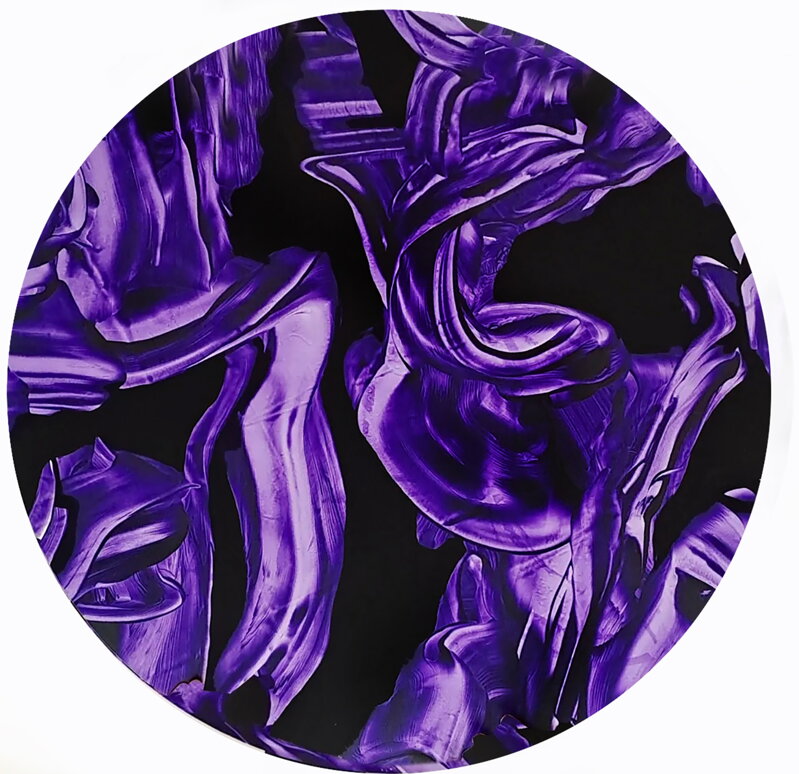 Violet round, priemer 80 cm
